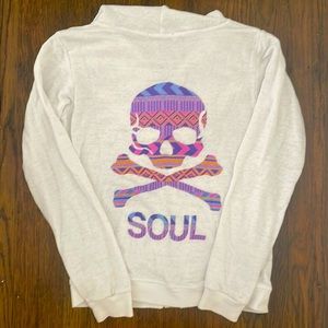 SoulCycle Zip Up Hoodie - Small